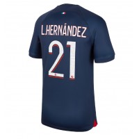 Paris Saint-Germain Lucas Hernandez #21 Replica Home Shirt 2023-24 Short Sleeve